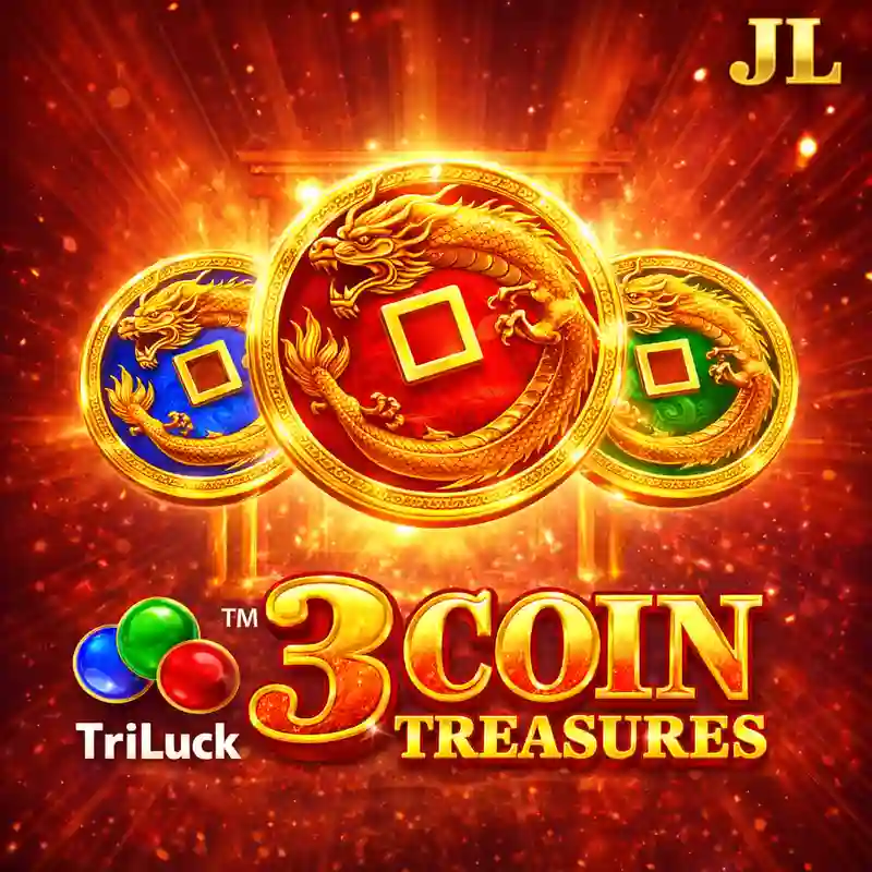 3 Coin Treasures Slot Game 777d